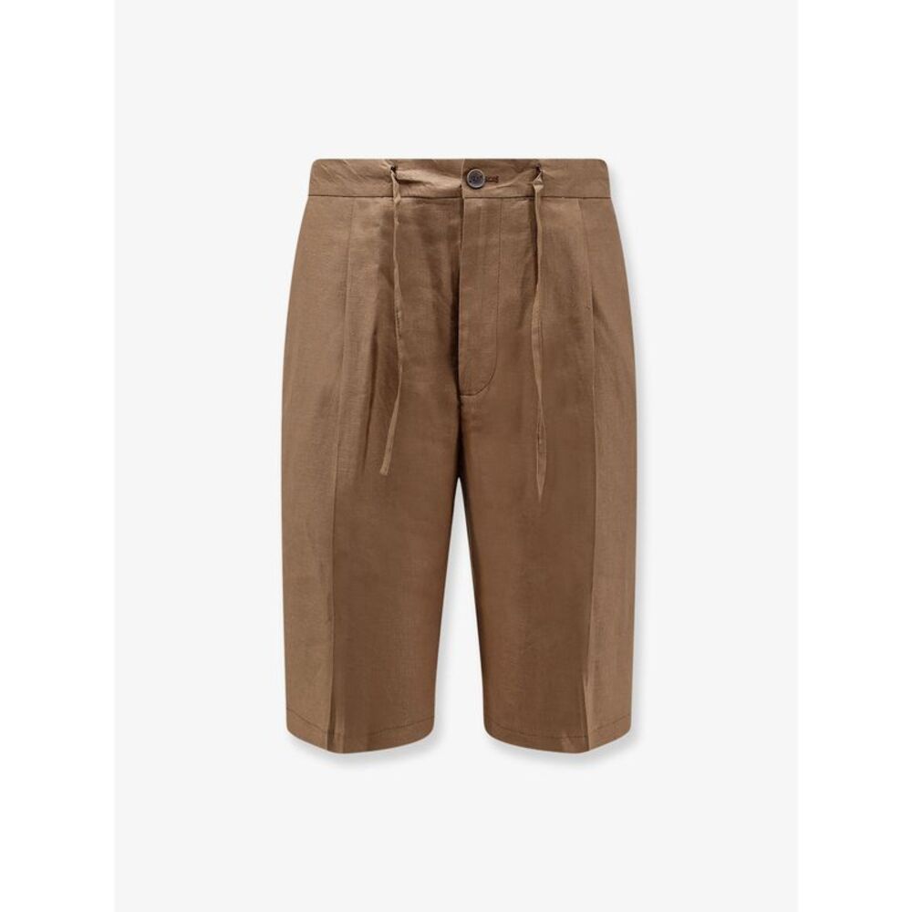Hevo Men Torre Lapillo Linen And Viscose Shorts